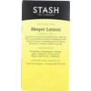 Stash Meyer Lemon Blossom Herbal Tea, Tea Bags, 20-Count Boxes