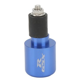 Motorcycle Handlebar Grips Bar End Plug Comfortable Hand Grip End Cap Replacement for GSXR600 2001‑2014 Blue