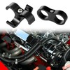 X AUTOHAUX AN12 Car Auto Hose Separator Clamp Fuel Line