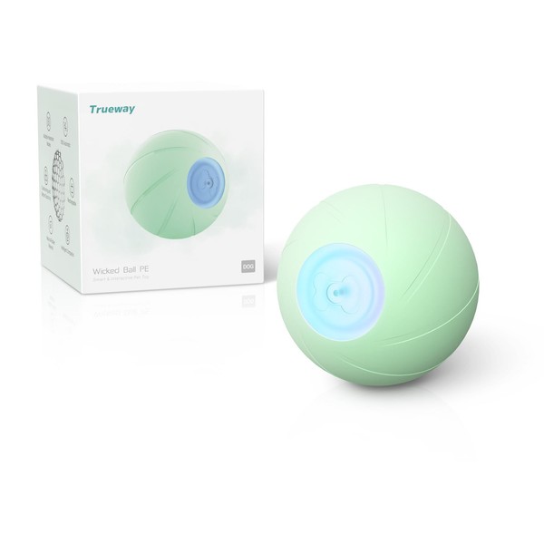  Trueway Smart Interactive Dog Toy, Wicked Ball PE, Automatic