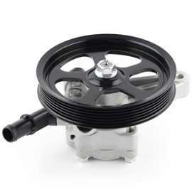 Farrme 21-5349 Power Steering Pump with Pulley Fit for Honda Accord 2003-2007, for Acura MDX 2003-2006 V6 3.0L 3.5L Automotive Replacement Power Steering Pumps 56110-RCA-A01, 56110-RDJ-A01