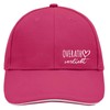 huuraa Baseballcappy Overath verliebt Geschenk Unisex Kappe Pink/White Overath Mitbringsel