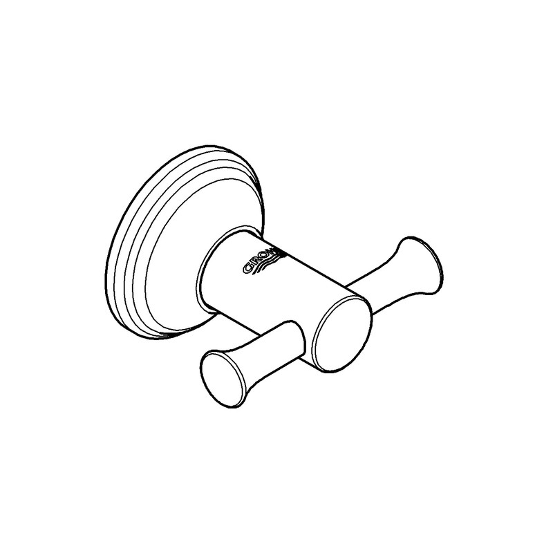 グローエ(GROHE) エッセンシャル オーセンティック ローブフック 40656001