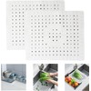 Sink Liner, Sink Mat, Pack of 2 Sink Liners, Grey,