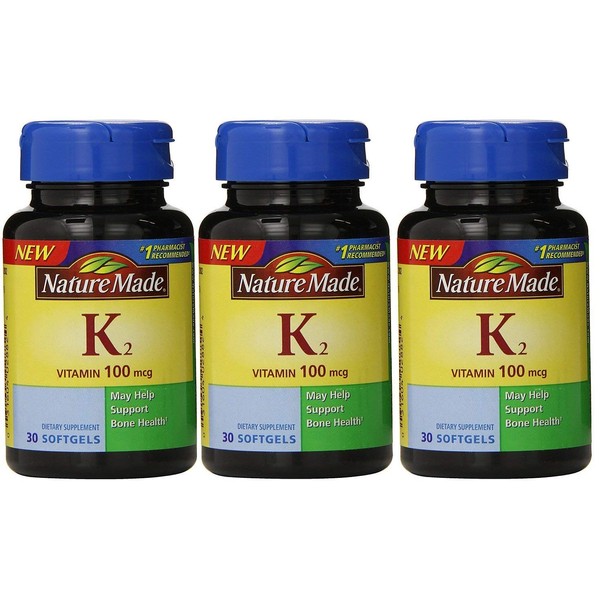 Nature Made Nature Made Vitamin K2 100 mcg Softgels 30