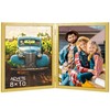 AEVETE 8x10 Picture Frames Double Hinged Wood Folding Photo Frames