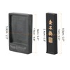 PATIKIL Chinese Calligraphy Ink Stone with Ink Stick Square Ink