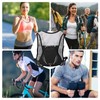 Running Vest for Women Men,Adjustable Chest Straps Running Hydration Vest,