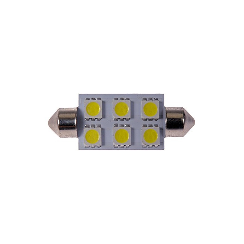Dorman 212W-SMD 212 White 5050SMD 6LED Bulb Compatible with Select