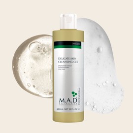 Mad Skincare Delicate Skin Cleansing Gel 480ml Mildly acidic redness pores quick drying / 매드 스킨케어 델리케이트 스킨 클렌징 젤 480ml 약산성 홍조 모공 속건조