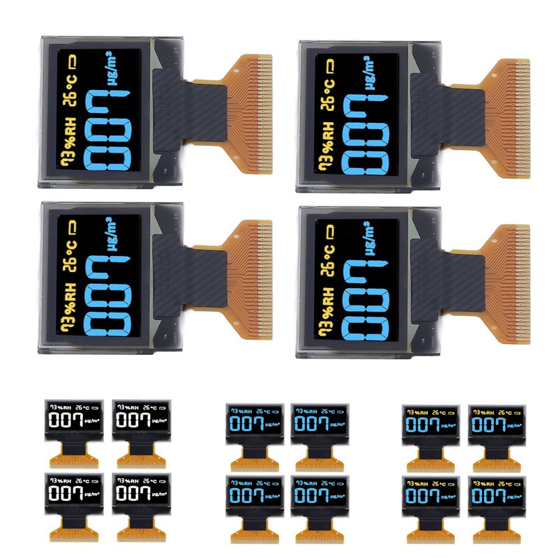 4Pcs 0.96in Organic Light Emitting Diode LCD Display 30PIN 128x64