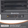 Comfort Zone Hard-Wired Ceiling Mount Garage Electric Space Heater, Fan-Forced,
