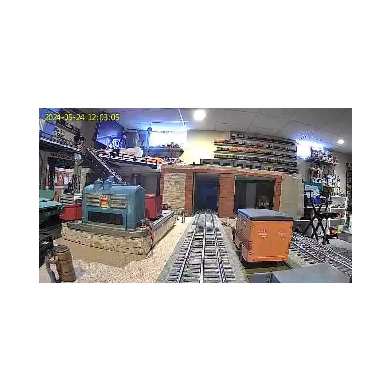 Scenery Sheets TraxCAM O Scale Model Railroad Camera - See