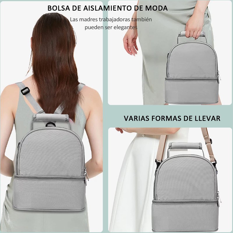Hielera para Leche Materna,Bolsa Enfriador de Leche Materna de Doble