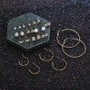 Deluxe 12x Set Aretes Pendientes Joyería Mamá, Abuela, Novia, Mujer