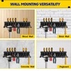 Metal Screwdriver Organizer, 15.75inch Utility Wall Mount Tool Organizer for