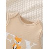 YOURDIARY Baby Boys Cotton Rompers Newborn Cute Letter Animal Baby