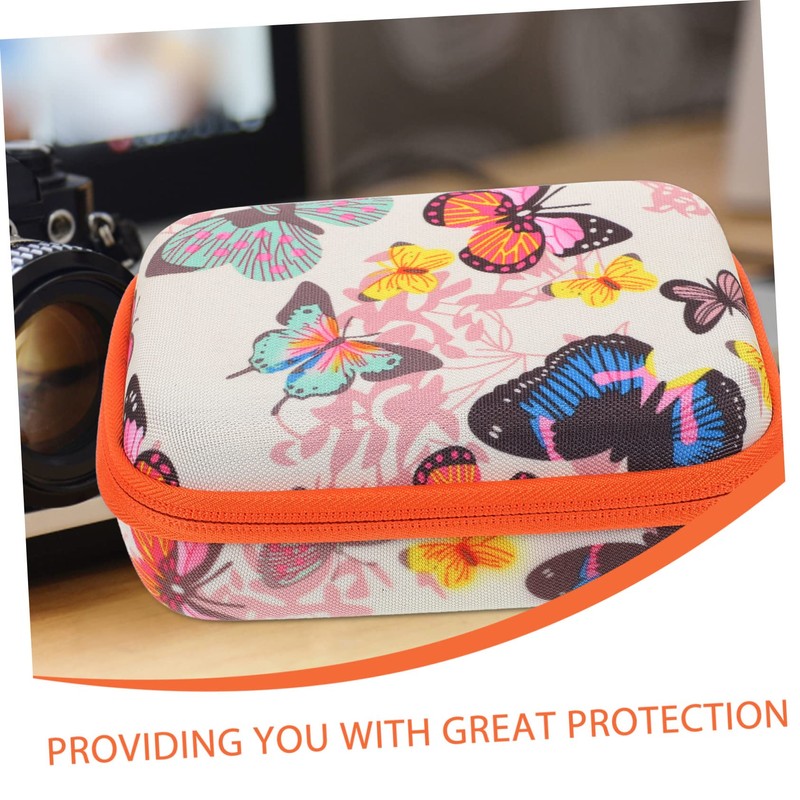 Tofficu Camera Case Zipper Bag Portable Outdoor Camera Pouch for