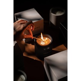 U.78 Luxury Scented Candle – Orange Peel, Bergamot & Sandalwood | Hand-Poured in USA w/ 100% Natural Coconut & Apricot Wax | Double Wick, Long-Lasting Aromatherapy Candle for Home & Gifts (12.5 oz)