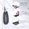 Door Draft Stopper, 42 Inch Weighted Under Door Noise Cold