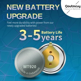 Qoutmcuy 295-5600 Battery for Citizen Eco - Drive Watches,Compatible with MT920, Fits C650, E810, E811, 7821, B620