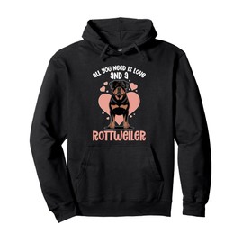 Rottweiler Dog Rottie Pullover Hoodie