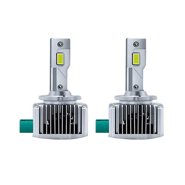 MAX COOL 2PCS LED Headlight Bulbs 6000K for Replace HID