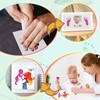 TOGOU2S Baby Handprint and Footprint Set with Sponge, Non-Toxic Acid
