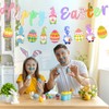 Happy Easter Banner, Easter Bunting Garland, Easter Decorations for Easter