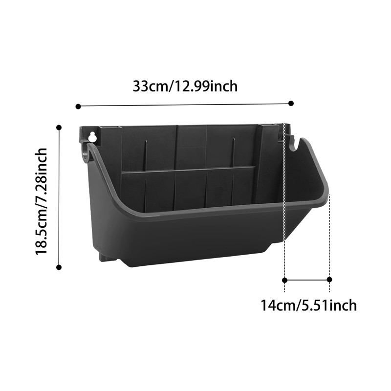 18Pcs Vertical Wall Planter, 13 inch Wall Mounted Garden Planters,
