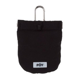 Hemings 4516905 Poi Mini PUFF, Portable Trash Can, Approx. 3.9 x 4.5 inches (10 x 11.5 cm), Black