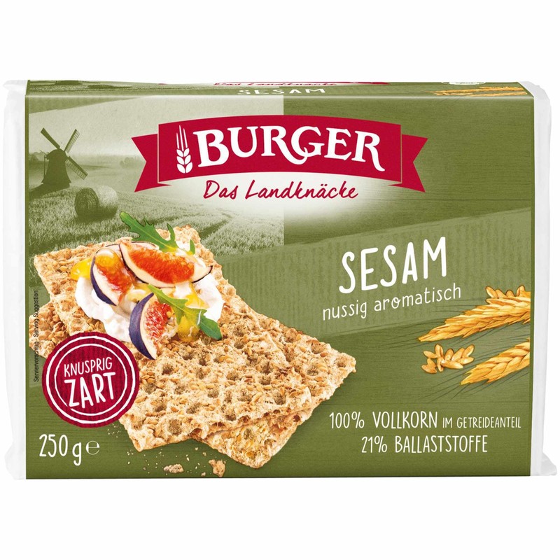 usy Bundle for Burger the Landknäcke Sesame Nutty Aromatic (250