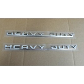 OEM Lot of 2 New OEM 2002-2004 Dodge Ram 2500 3500 Heavy Duty Letters Badge Emblem