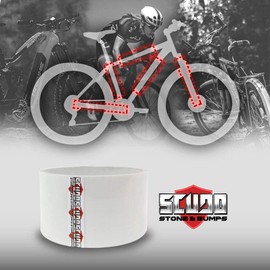 Quattroerre 16041 Roll/adesivoper Bike Frame Protection Tape, 6 cm x 2.5 mt