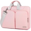 Lacdo 360° Protective Laptop Shoulder Bag, 16 inch Laptop Bag