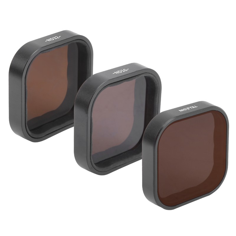 TELESIN Motion Camera Filter Kit ND 8/16/32 Neutral Density Filter