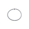 Charles Leonard Loose Leaf Rings with Snap Closure, Nickel Plated,