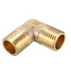 sourcing map Elbow Pipe Fitting 90 Degree G1/4 Outer x
