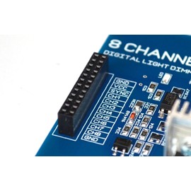 8 Channel Digital Ac Programmable Light Dimmer Module Controller Board Arduino Raspberry Compatible 50/60hz 110V, 220V IOT