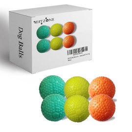 BESTZONE Balls for Dogs,6pcs Dog Balls Dog Balls for Automatic Dog Ball Launcher Dog Toys for Exercise & Training