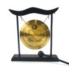Gong with Beater Portable Brass Gong Small Tamtam Gong H1303