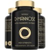 D-Mannose with Cranberry Capsules - 1000mg D Mannose & Cranberry