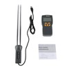 Grain Meter, Digital LCD Display Digital Handheld Humidity Analyzer Humidity