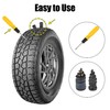 X AUTOHAUX 41pcs Tire Rubber Vacuum Tyre Repair Nails with