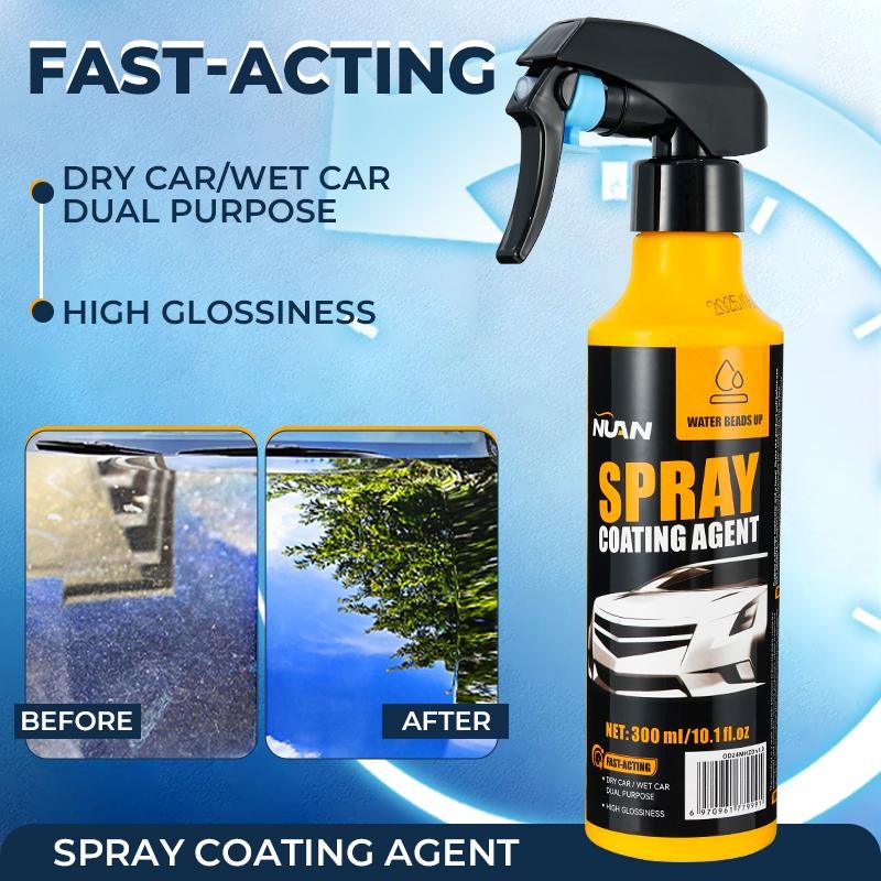Spray-On Nano Coating for Cars – Achieve High Gloss &
