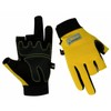 Three half Finger Framer Breathable Mechanic Builder Safety Work Carpenter