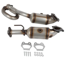 ACZCR Left and Right 2PCS Catalytic Converter Fit For Jeep For Wrangler 2012-2018,Fit For Jeep For Wrangler JK 2018,Replace 641511 641512,3.6L(EPA Compliant)