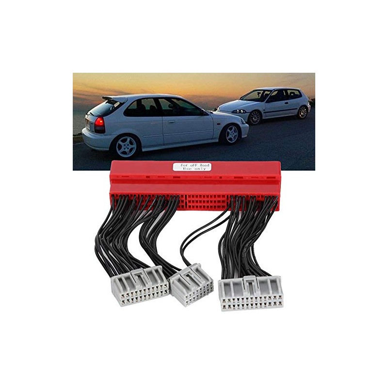 Duokon OBD2A to OBD1 Jumper ECU Conversion Wiring Harness Assembly for