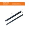 Tecmojo 12U Vertical Server Rack Rail Pair Kit DIY Rack