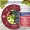 Simply Supplements Resveratrol Capsules with Grapeseed Extract & Green Tea